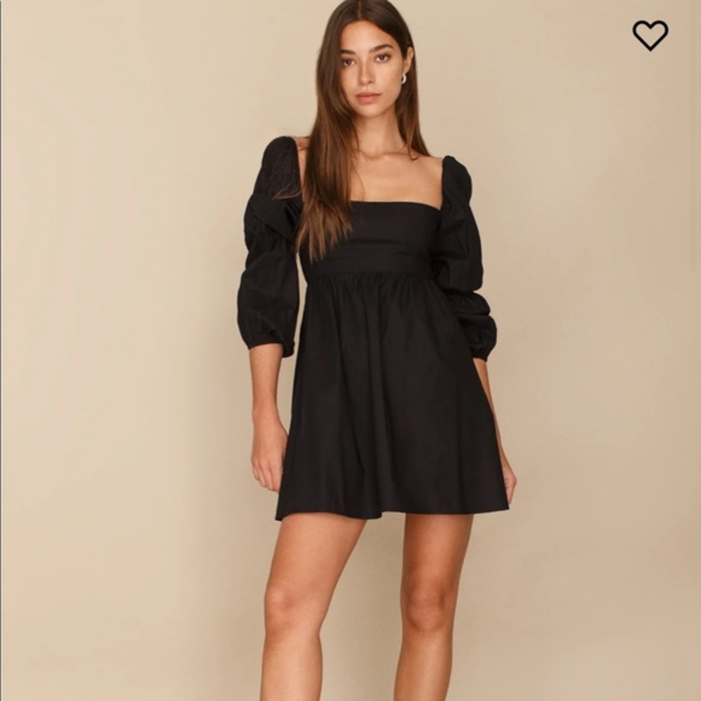 Reformation Michaela Dress in Black *NWT*